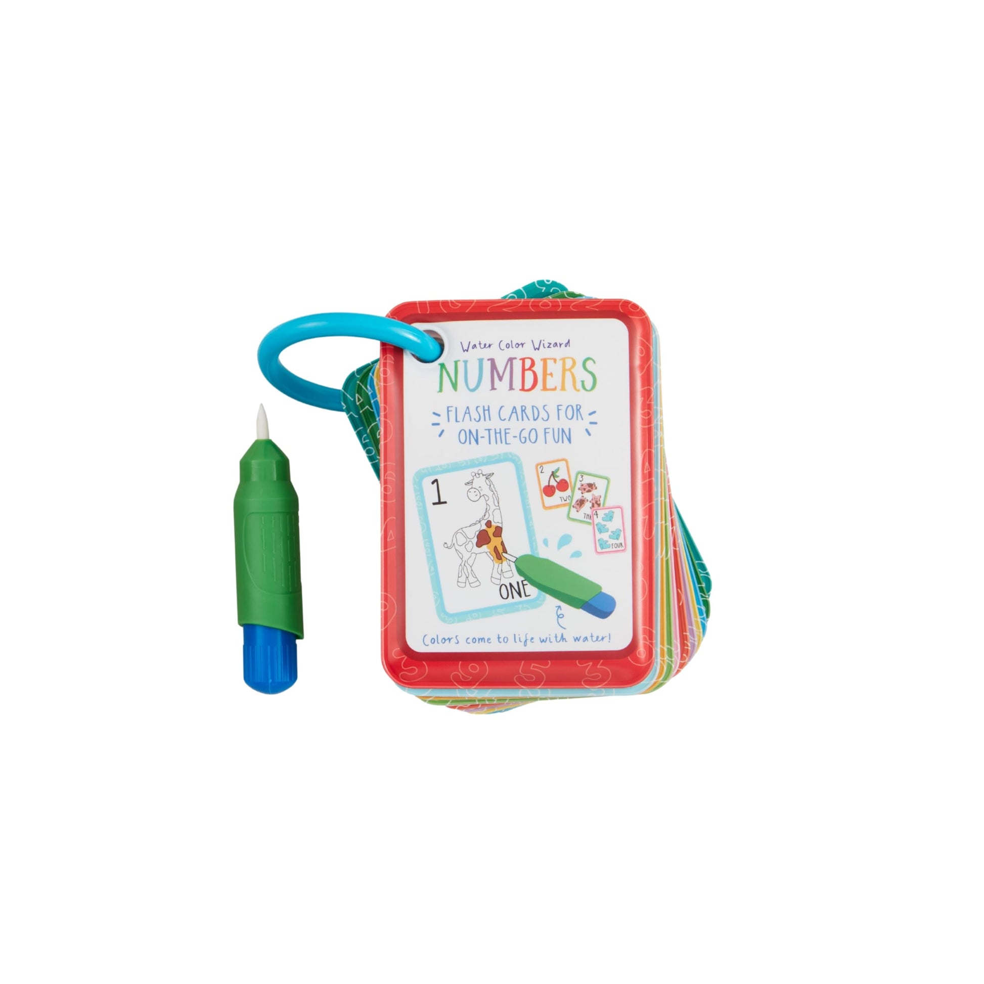Mud Pie Water Flash Cards Numbers