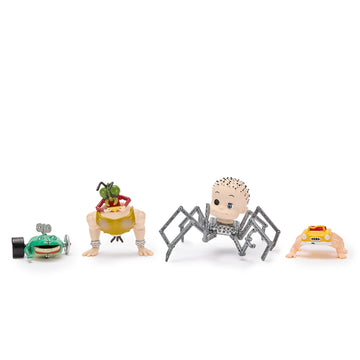 Disney Store Official Sid's Room Figure Set - Toy Story - 8-Piece Fully Sculpted Figures of Sid's Disturbing Creations - Perfect for Fans of Toy Story