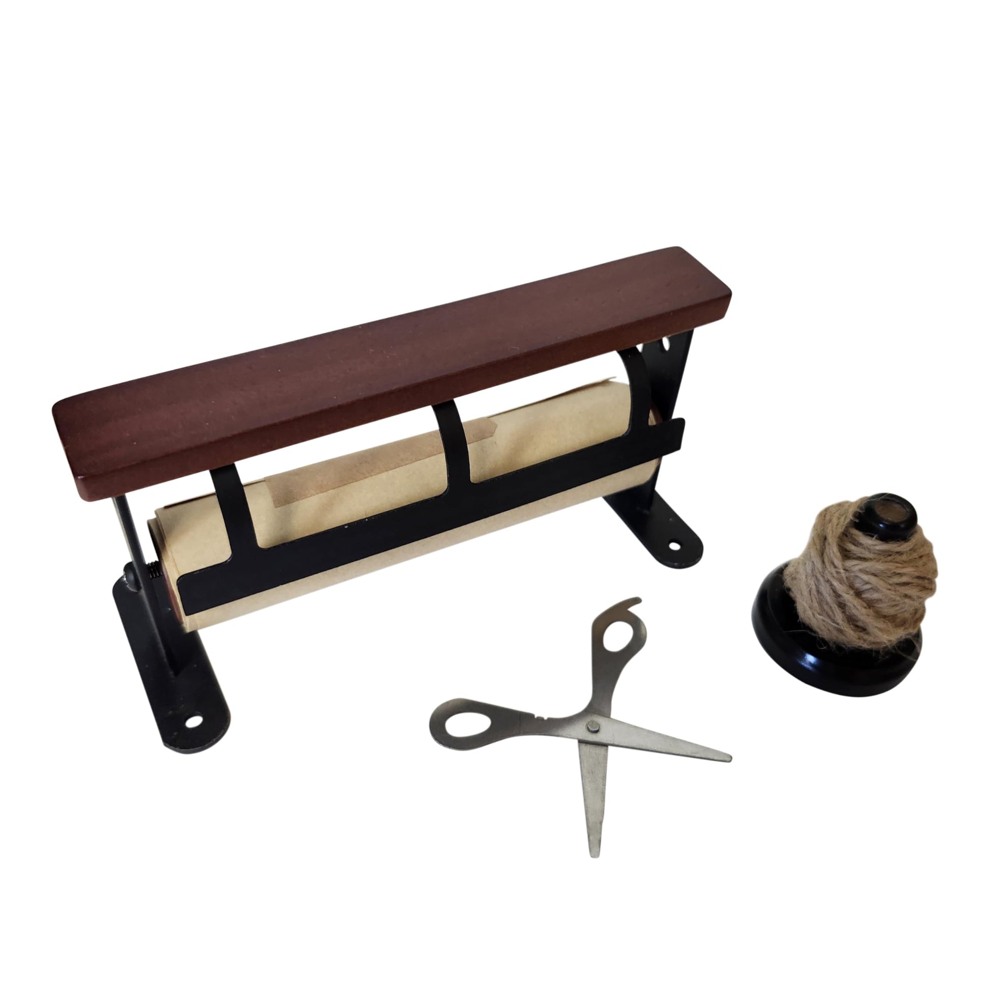 THE QUEEN'S TREASURES Little House on the Prairie 18 Inch Doll Oleson's Mercantile Vintage Style Store Wrapping Accessory with Paper Cutter, Twine