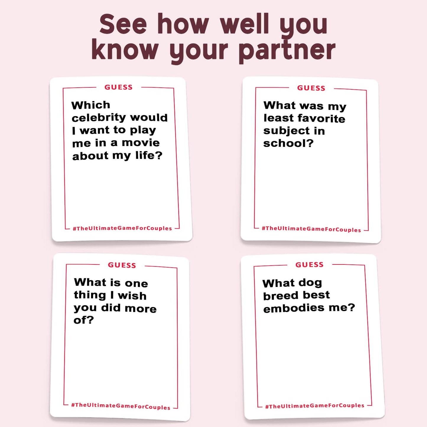 The Ultimate Game for Couples, Great Conversations and Fun Challenges for Date Night - Perfect Romantic Gift for Couples