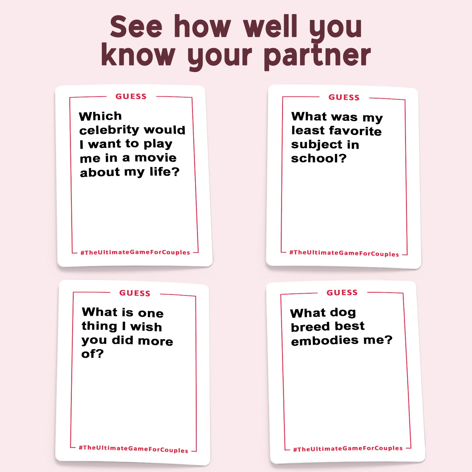 The Ultimate Game for Couples, Great Conversations and Fun Challenges for Date Night - Perfect Romantic Gift for Couples