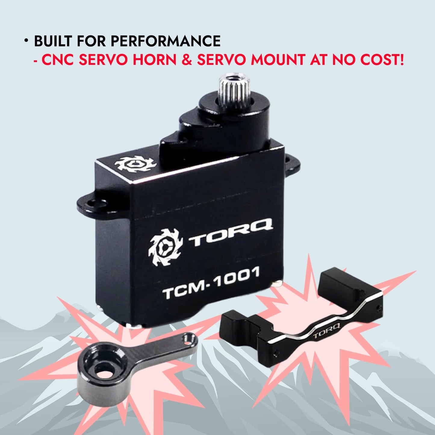 Helidirect TORQ Servo Coreless Micro Servo for Losi Micro B Upgrades Mini Z 1/27 1/28 RC Cars Brushed Mini RC Buggy 1/24 Scale Accessories High Torque