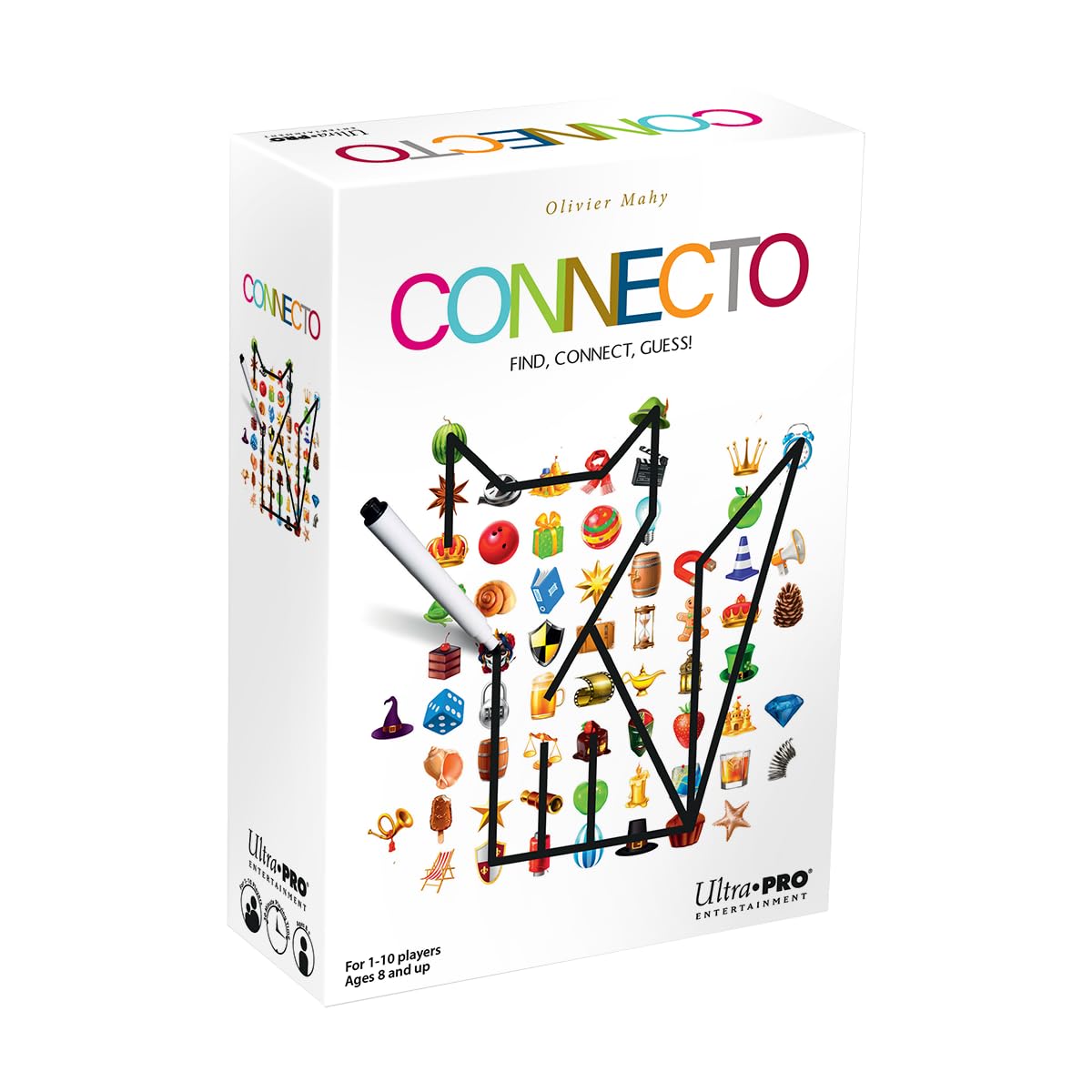 Connecto - Find, Connect, Guess! - Fast-Paced Drawing Game for The Whole Family! Connect Items, Guess Drawings, and Win Points in This Fun Game, Fun