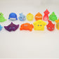 UMBWORLD Preschool Bath Toys Rubber Floating Baby Wash Shower Toy for Toddlers Kids Party Decoration15 Pcs (Sea Animal)