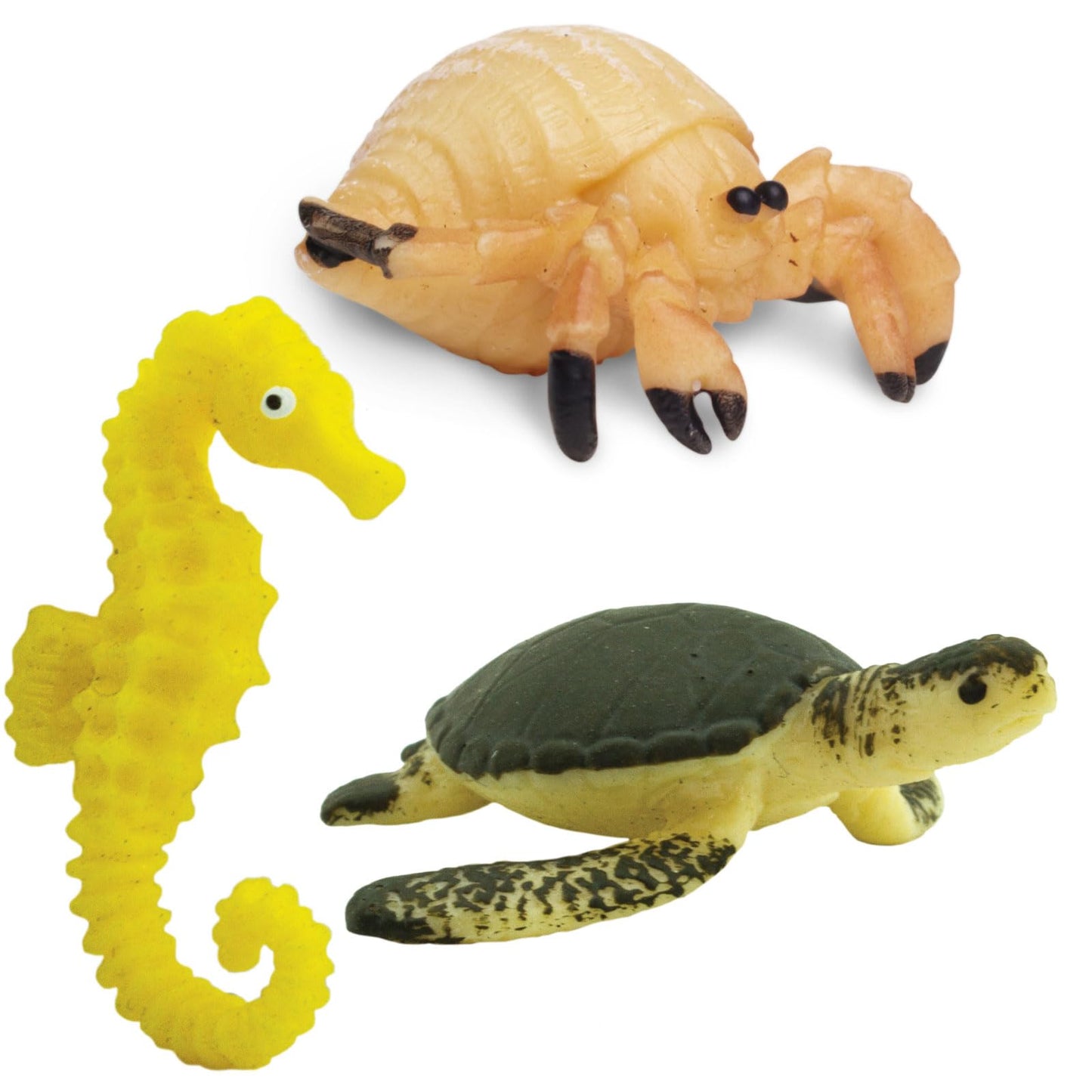 Safari Ltd Sea Life Pack - Mini Figures of Marine Life - Educational Toy Set for Boys, Girls, and Kids Ages 5+