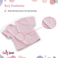 Emily Rose 14 Inch Doll Clothes - 5PC Koala Pajama PJ Sleepover Set with Slippers & Toy | USA Brand | PJs Compatible with Glitter Girls & Wellie