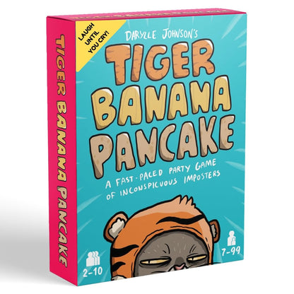 I'm Right You're Wrong Tiger Banana Pancake: 5 Min Card Game for Families, Fun & Hilarious Party Game for Kids, Teens & Adults, Ages 7-99, 2-10