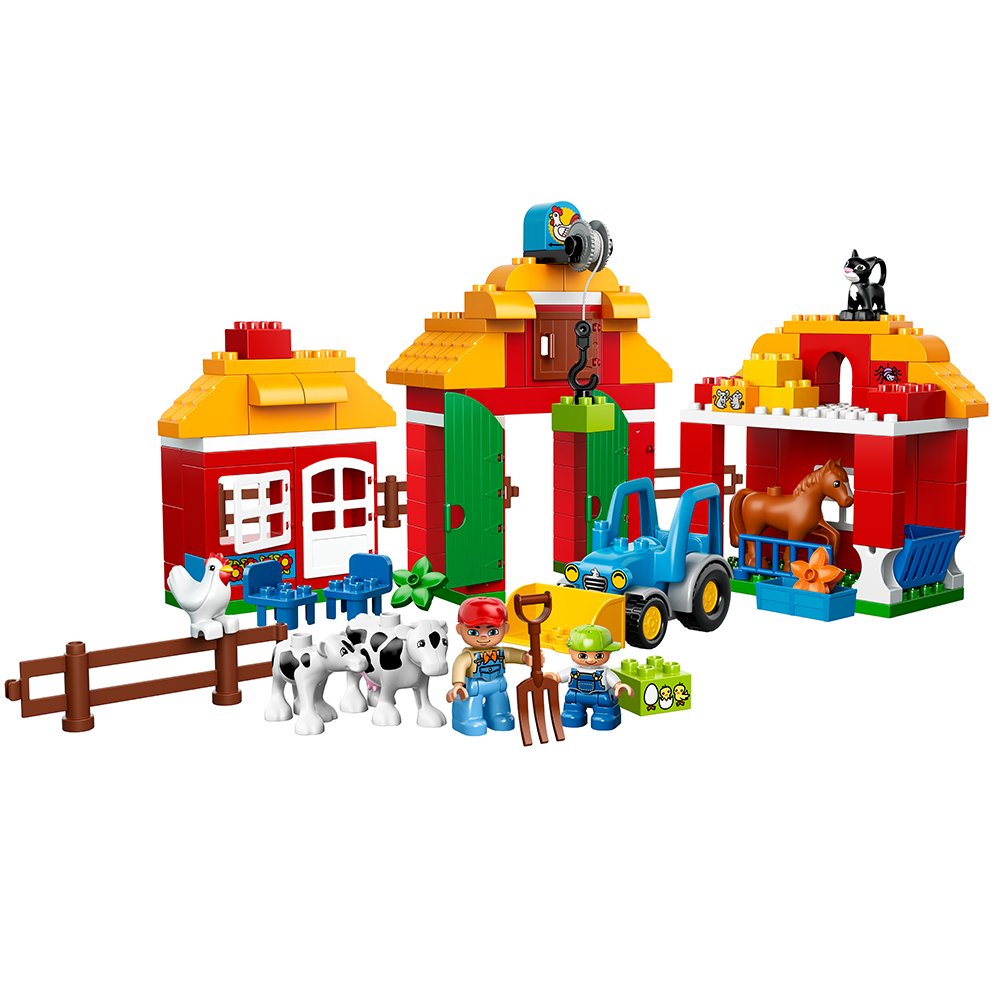 Lego DUPLO Town Big Farm 10525 Toddler Toy, Large Building Bricks