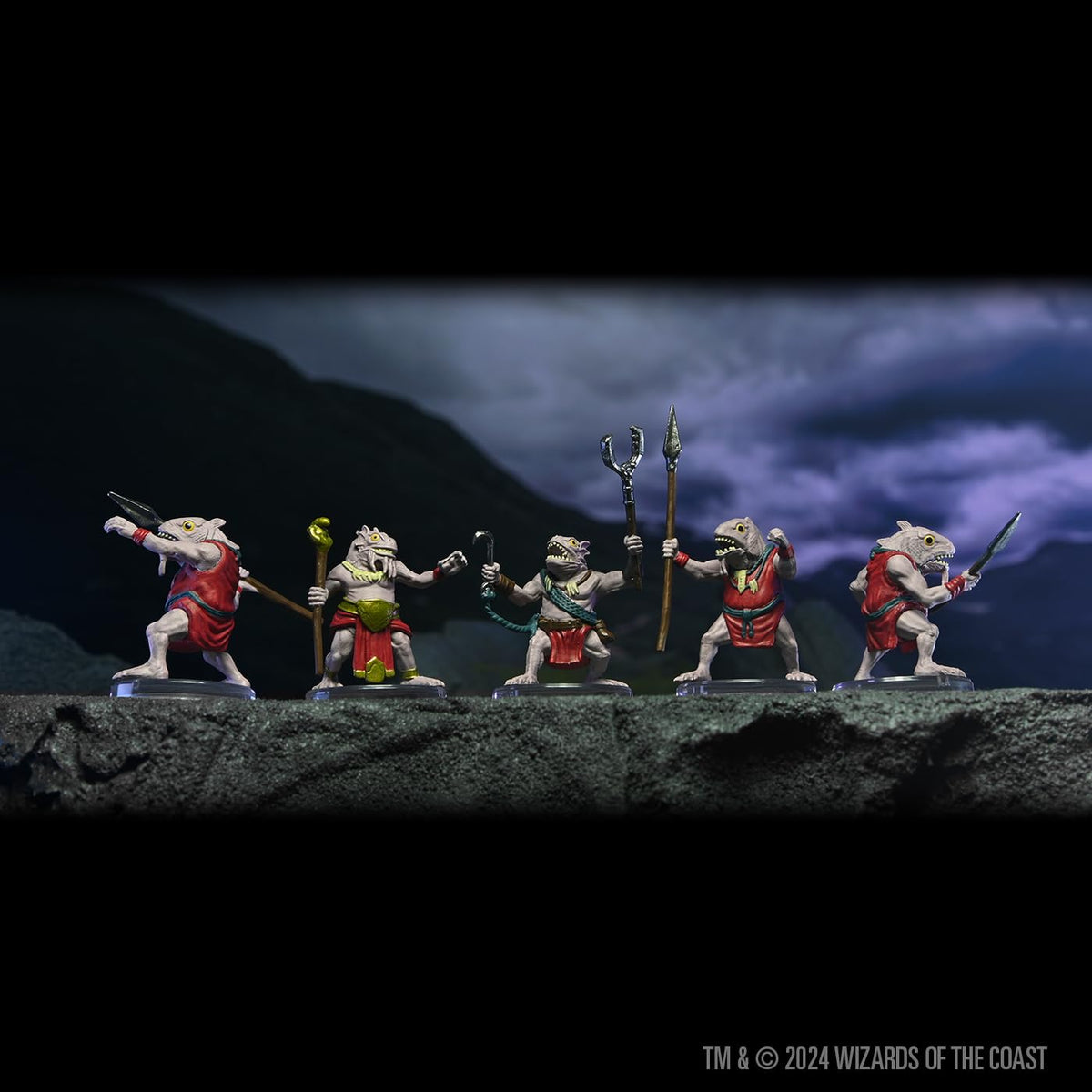 WizKids D&D Icons of the Realms: Kuo-TOA Warband