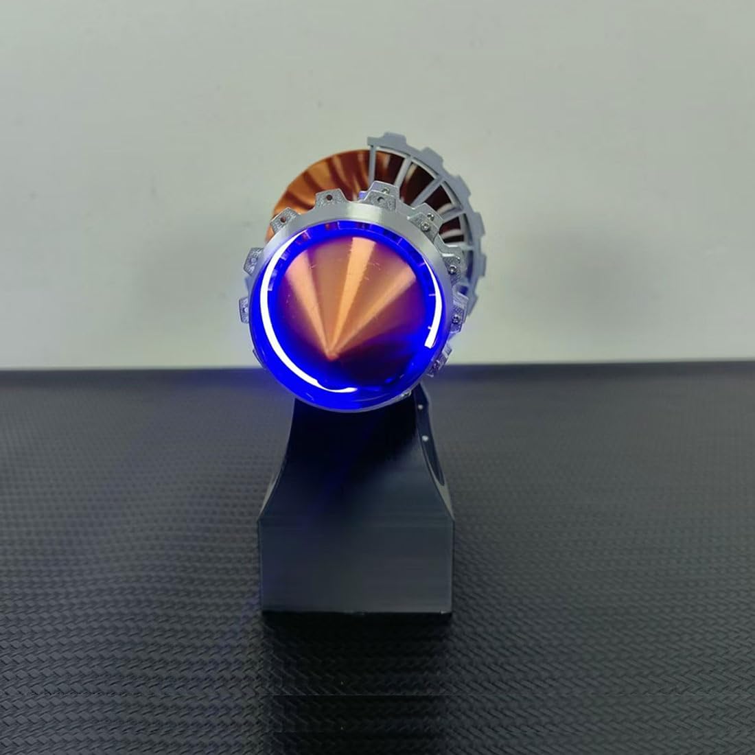 Wooptoothy TR900 Turbofan Engine Model Aircraft Engine Kit, Turbojet Engine Model Kit with LED Light, DIY Assembly Operable Engine Model Mechanical