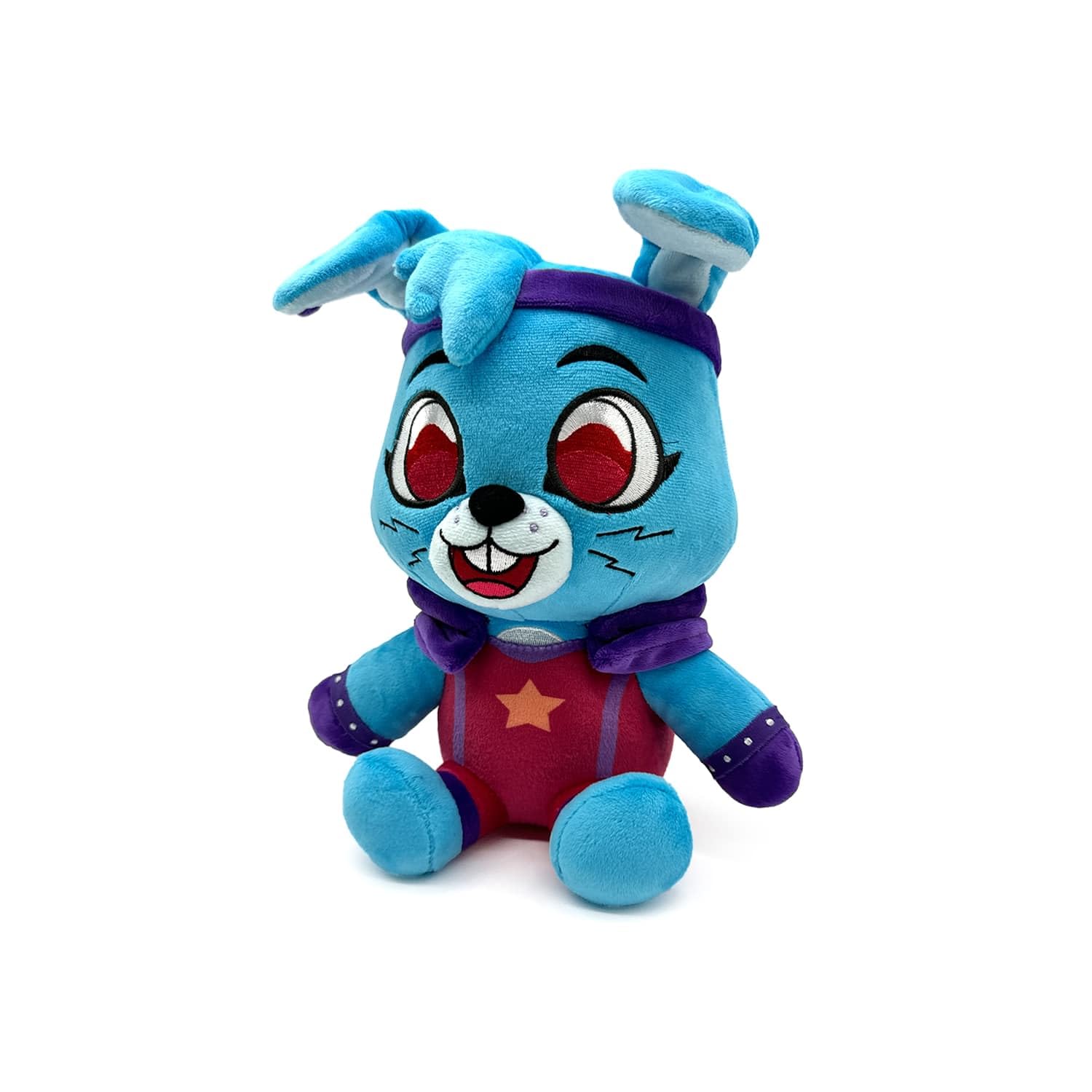 Youtooz FNAF Ruined Glam Rock Bonnie 9" Inch Plush, Collectible Ruined Glam Rock Bonnie from Five Nights at Freddy's FNAF Plush Collection