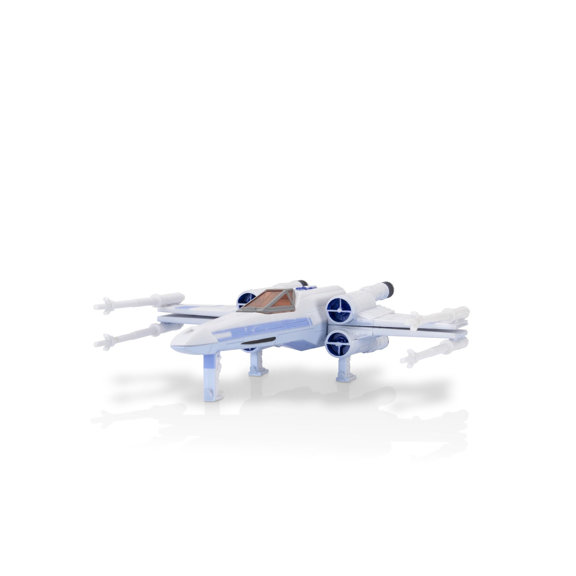 Star Wars Micro Galaxy Squadron Visions X-Wing - 5-Inch Vehicle with Two 1-Inch Micro Figure Accessories