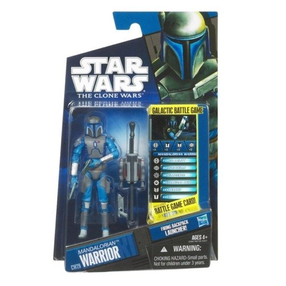 Star Wars 2010 Clone Wars Animated Action Figure CW No. 29 Mandalorian Trooper