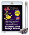 Box(25) Pro-Mold 55pt. Magnetic One Touch Card Holders Holds Sleeved Card MH55S
