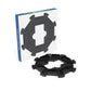 Volareo Mexican Train Hub - Black - Replacement Hub Centerpiece for Mexican Train Dominoes
