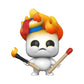 Funko POP Movies: Ghostbusters Afterlife - Mini Puft on Fire,Multicolor,Standard,48492