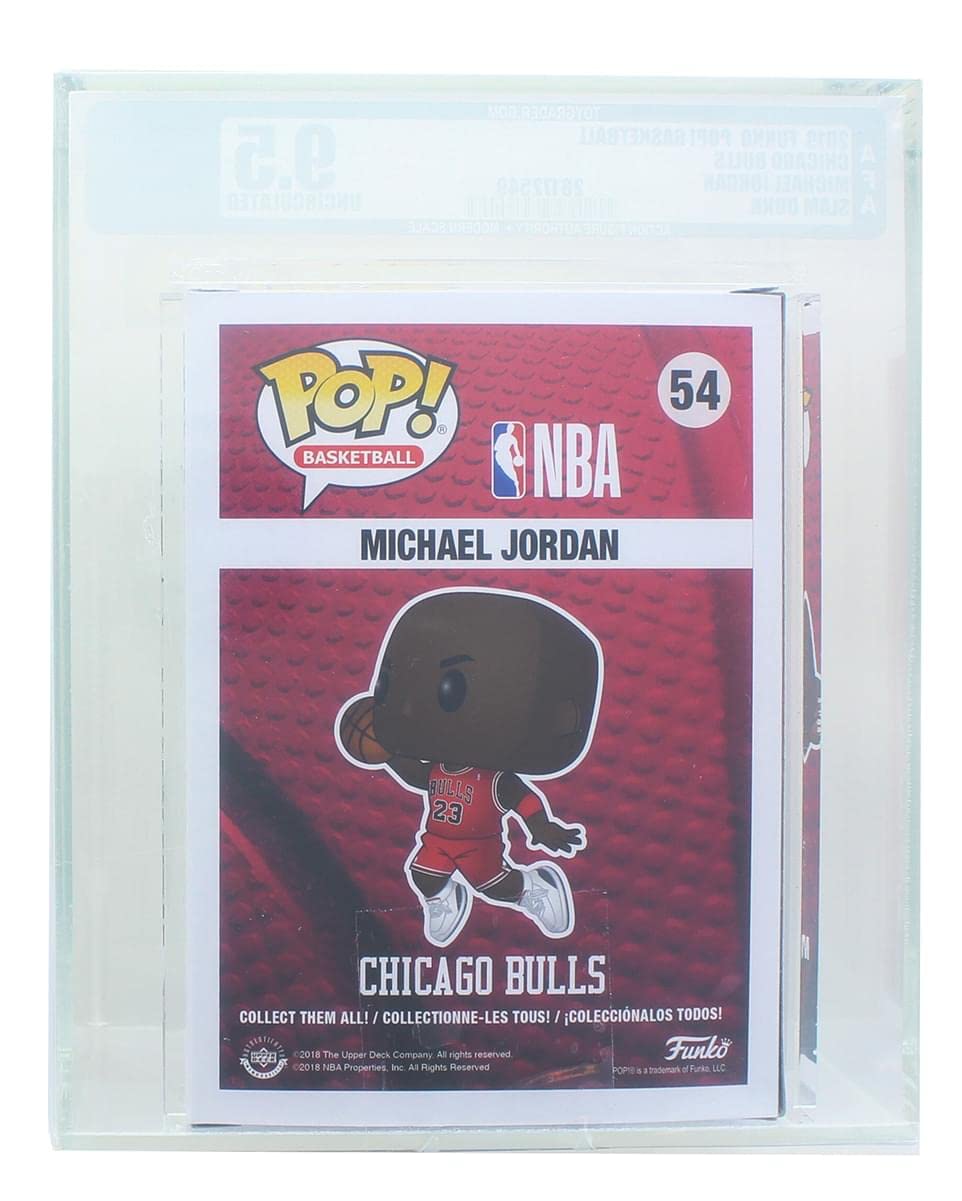 Funko Chicago Bulls POP NBA Vinyl Figure | Michael Jordan | Graded AFA 9.5