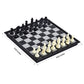 ColorGo Chess Set with Folding Magnetic Travel Games Board and 2 Extra Queens for Kids and Adults