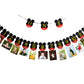 CHuangQi Mouse Themed Birthday Party Photo Banner & “ONE” High Chair Banner, NB to 12 Month Photo Banner, 1st Birthday Supplies, Baby Shower
