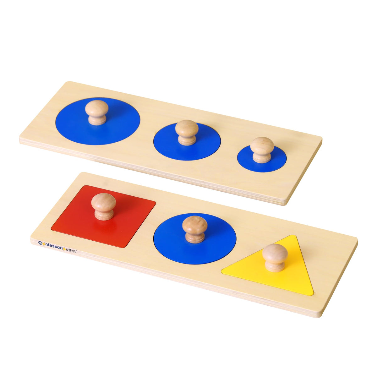 Montessori Outlet Multiple Shape Puzzles for 0-3 Years Montessori Education at School and Home