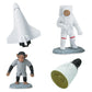 Safari Ltd Space TOOB With 10 Out Of-This-World Toy Figurines, Including 2 Astronauts, 1 Space Chimp, 6 Space Craft, And More! - For Ages 3 And Up