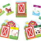 Playhouse Moo Baa Cluck! Animal Sound Preschool Card Game with Easy Card Holders