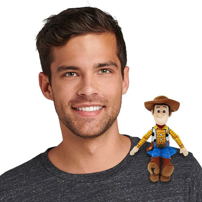 Disney Pixar Woody Magnetic Shoulder Plush - Toy Story - 5 Inches