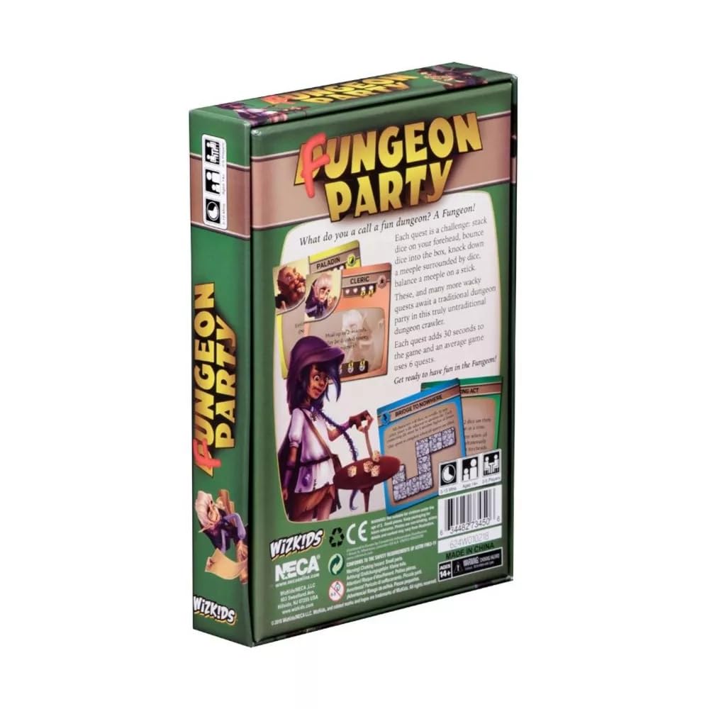 WizKids Board Games Fungeon Party, Game