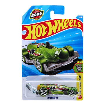 Hot Wheels Carbonator Happy New Year 2026! [Green] Experimotors 1/5, 12/250, 1:64 Scale Diecast Toy Vehicle