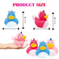 Unicorn Rubber Duck Toy Duckies for Kids, Bath Birthday Baby Showers Summer Beach and Pool Activity, 2" (24-Pack)