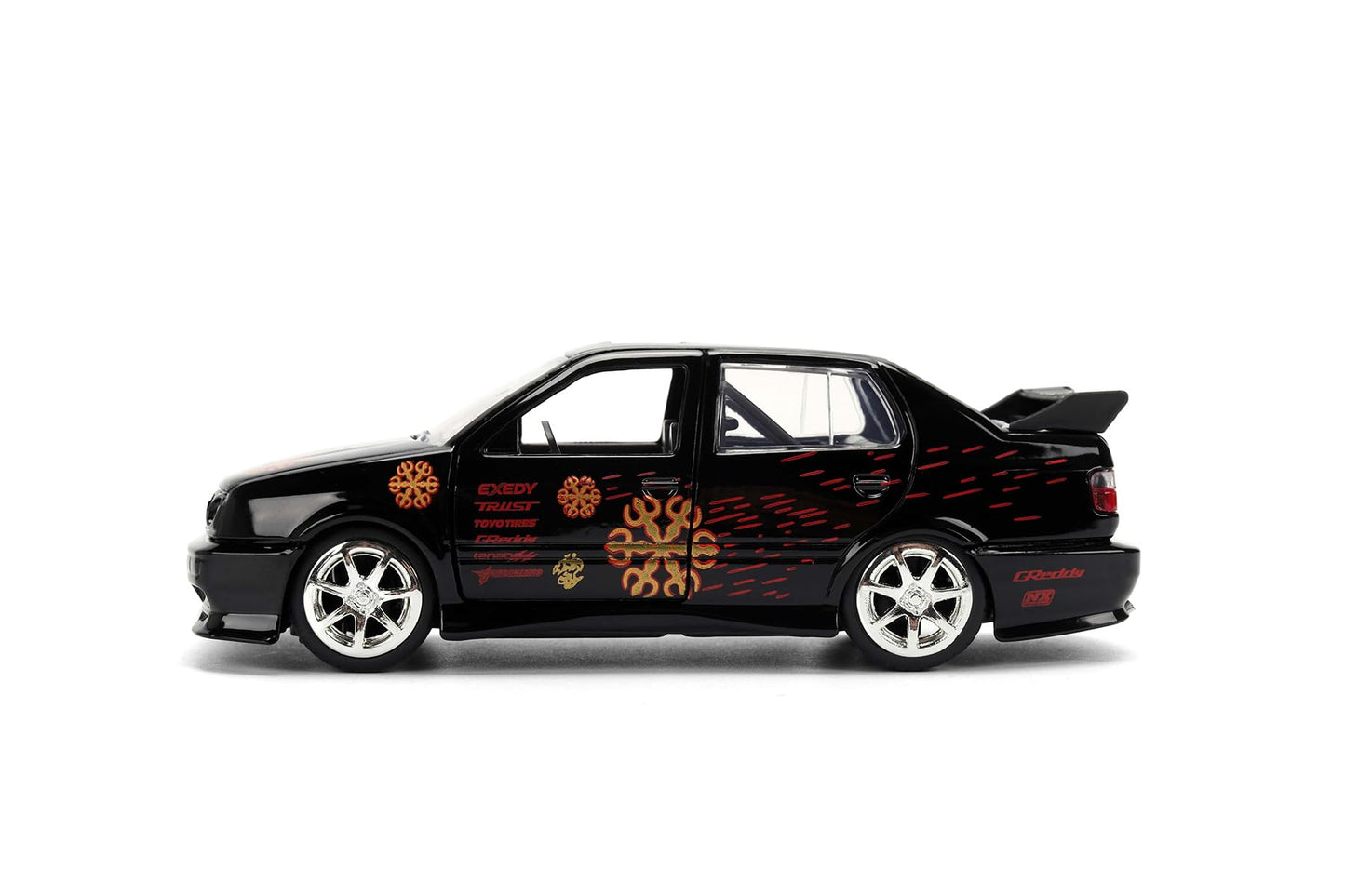 Jada 1995 Volkswagen Jetta, Fast & Furious Remix - 25th Anniversary Toys 35628-1/32 Scale Diecast Model Car