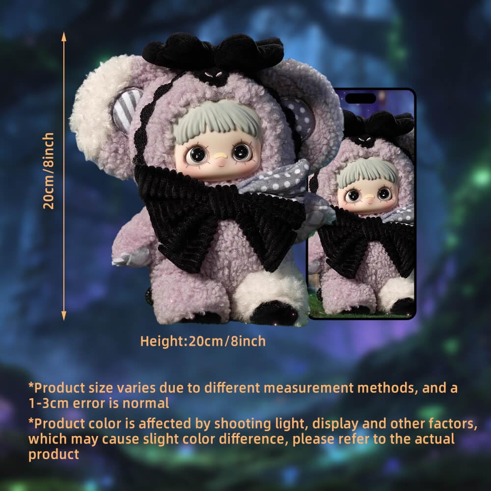 niannyyhouse Plush Doll Blind Box Maymei Twin Secret Realm Series Stuffed Plushies Collectible Gifts (1PC)