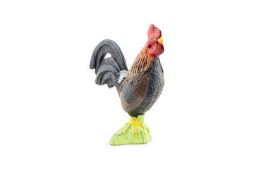 Papo - Realistic Gallic Rooster Figure - Ages 3+ - Farm Life Collection - Educational Play Farm Birds - Gift Idea Toy for Girls and Boys