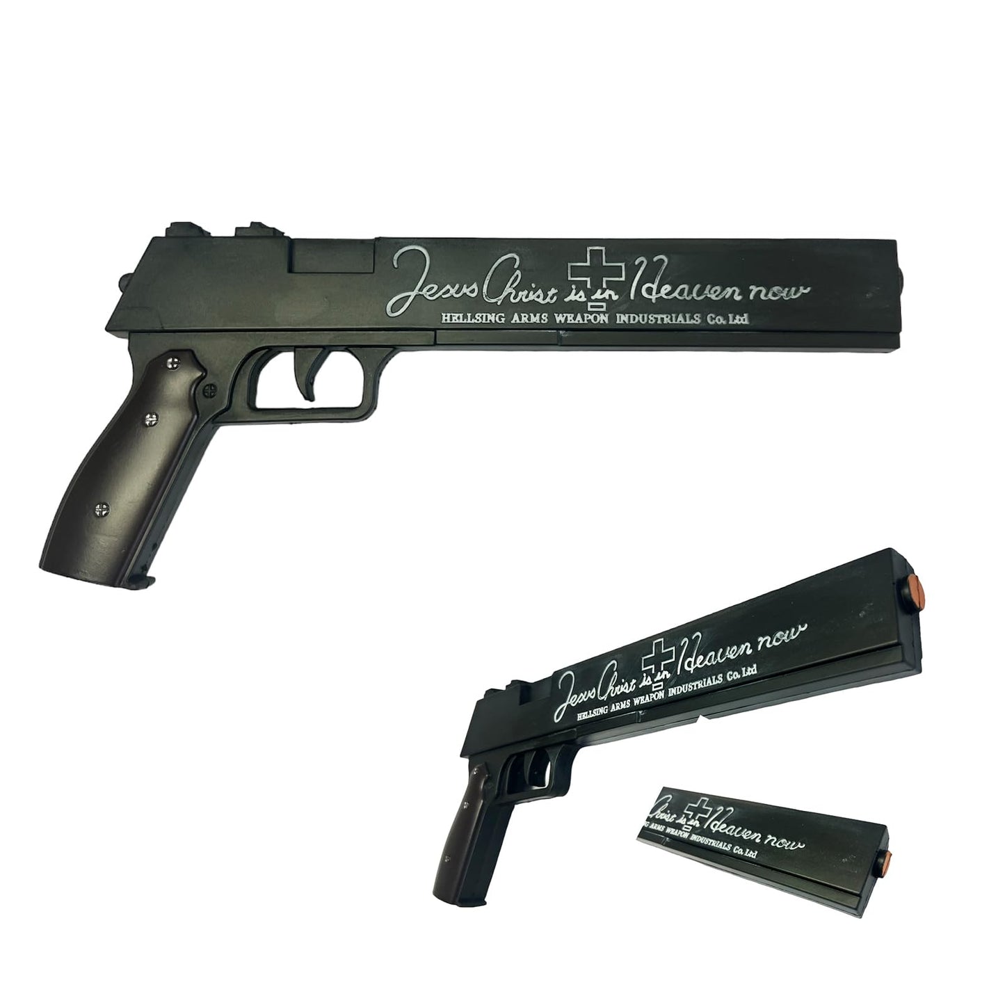 LALAPORT Hellsing ARMS Alucard 454 Casull Jackal Auto Prop Replica for Role Playing Cosplay Costume Halloween Xmas Gift (Casull + Jackal)