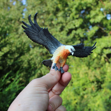 Safari Ltd. Bearded Vulture Figure - Realistic 5.5" Bird Model - Educational Toy for Boys, Girls, and Kids Ages 3+