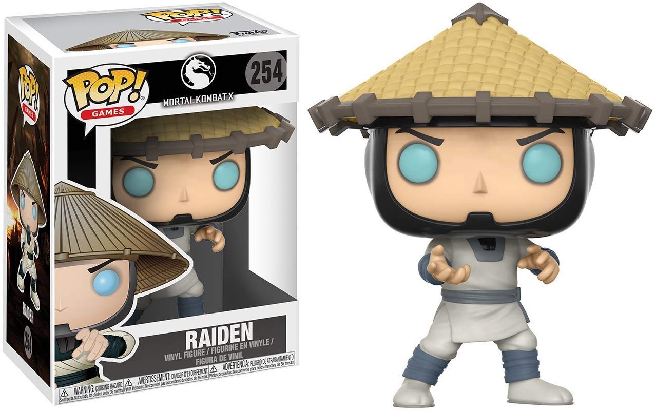 Funko Pop Games: Mortal Combat - Raiden (Styles May Vary) Collectible Vinyl Figure