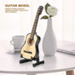 Miniature Guitar Model Decor, Miniature Wooden Guitar Model Display Mini Musical Ornaments Craft Home Decor for Dollhouse Accessories Model Home