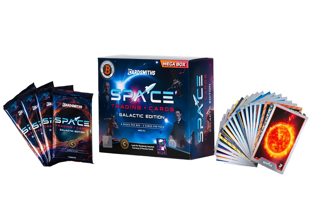 Cardsmiths Space: Galactic Edition Trading Card Mega Box - 8 Packs