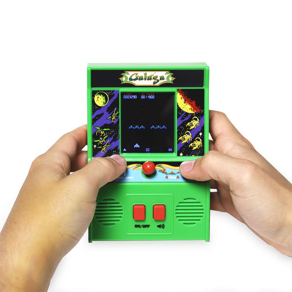Basic Fun Galaga Mini Arcade Game (4C Screen)