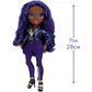 Rainbow High Krystal Bailey - Indigo (Dark Purple) Fashion Doll with 2 Outfits to Mix & Match and Doll Accessories, and Toy for Kids 6-12 Years Old