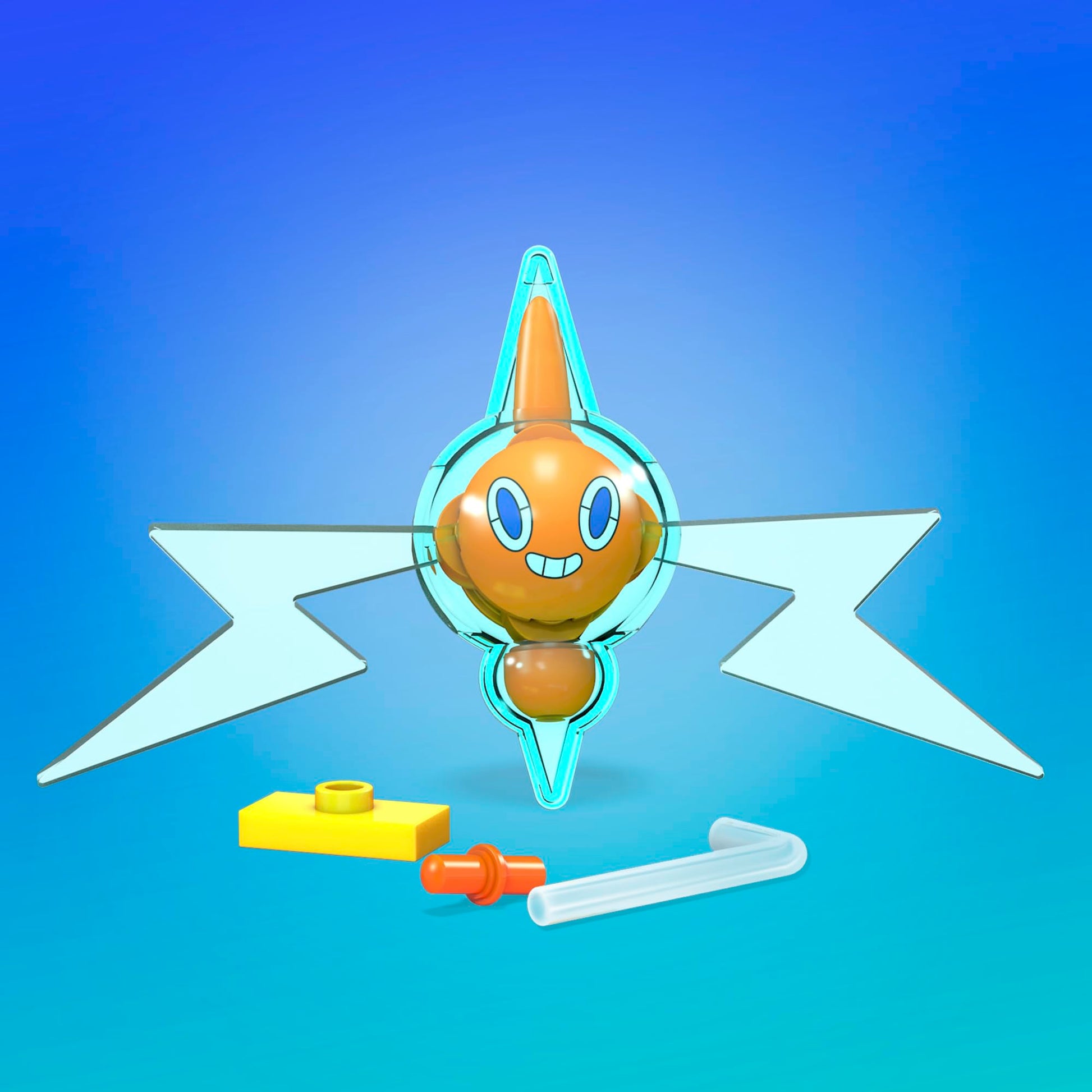 MEGA Pokemon Rotom Building Set with 17 Bricks and Special Pieces, Toy Gift Set for Ages 6 and up