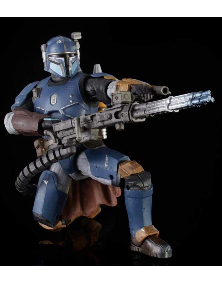 STAR WARS The Black Series Heavy Infantry Mandalorian Toy 6-inch Scale The Mandalorian Collectible Deluxe Action Figure, Kids Ages 4 and Up