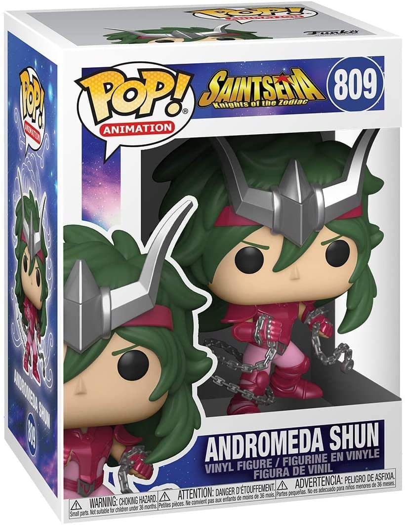 Funko Pop! Animation: Saint Seiya - Andromeda Shun, Multicolor