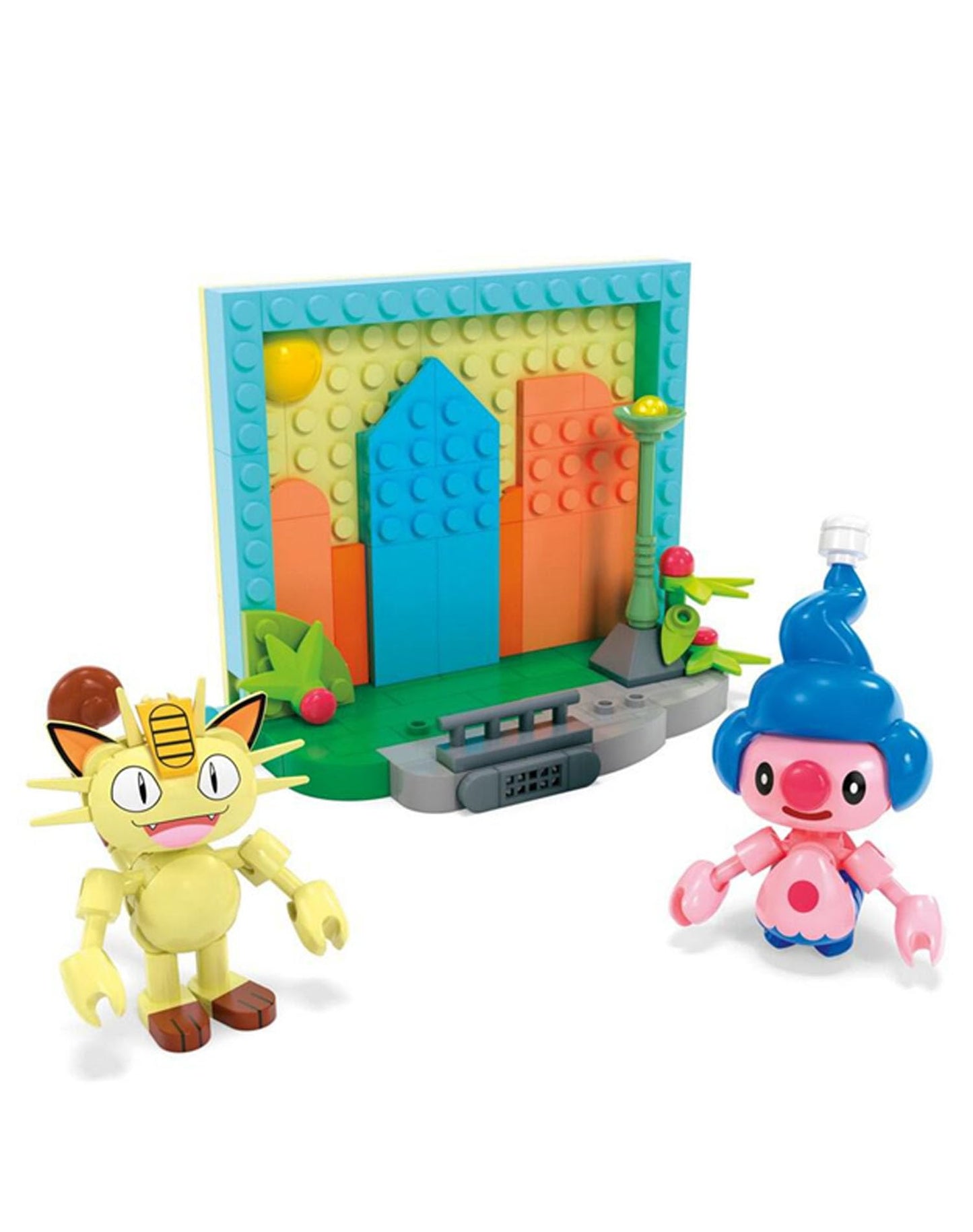 Mega Pokemon Build Them Country Scene. (Town Scene)