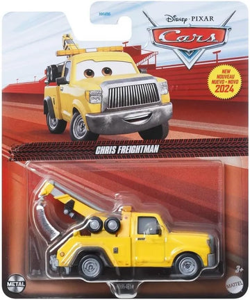 Mattel Cars 3 Chris Freightman 1:55 Scale Yellow Tow Truck