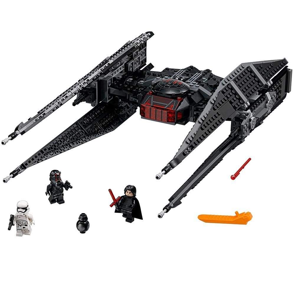 LEGO Star Wars Episode VIII Kylo Ren's Tie Fighter 75179 Building Kit, TIE Silencer Model and Popular Gift for Kids (630 Pieces)