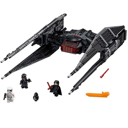 LEGO Star Wars Episode VIII Kylo Ren's Tie Fighter 75179 Building Kit, TIE Silencer Model and Popular Gift for Kids (630 Pieces)