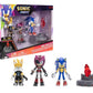 JAKKS Pacific Sonic Prime 2.5" Figure Multipack with Sonic, Tails Nine & The Prism Shard with Display Base!