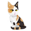 ISeeSee Mini Cat Building Blocks Pet Building Toy Bricks Micro Mini Blocks 3D Puzzle Building Blocks Set Toys Gifts for Kids or Adult (Cat Colorfull