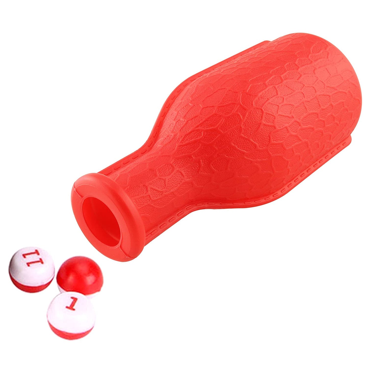 DGZZI Billiard Shaker Pool Table with Red and White Tally Peas